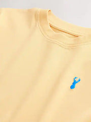 Soft Yellow Stag Regular Fit Short Sleeve T-Shirt (3-16yrs)