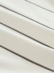 White/Black Stripe Short Sleeve Graphic T-Shirt (3-16yrs)