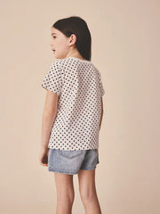 Monochrome Spot T-Shirt (3-16yrs)