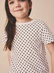 Monochrome Spot T-Shirt (3-16yrs)