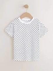 Monochrome Spot T-Shirt (3-16yrs)