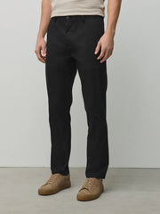 Black Slim Fit Cotton Rich Stretch Chinos