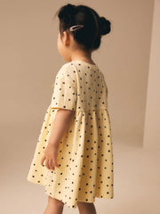 Neutral Unicorn Jersey Dress (3mths-7yrs)