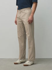 Stone Straight Fit Cotton Rich Stretch Chinos