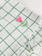Ecru White Flower Shorts (3mths-7yrs)