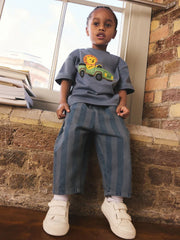 Blue Lion Car Short Sleeve Graphic T-Shirt (3mths-7yrs)