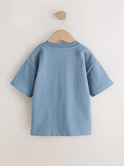 Blue Lion Car Short Sleeve Graphic T-Shirt (3mths-7yrs)