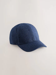 Navy Blue Jersey Marl Cap (3mths-13yrs)