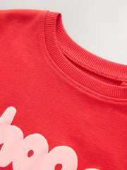 Red Short Sleeve T-Shirt (3mths-7yrs)