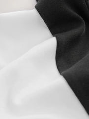 Black/Tan/White Colourblock Short Sleeve Zip Neck Polo Shirt (3-16yrs)