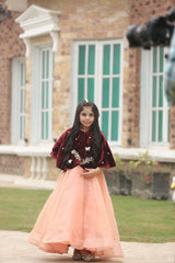 Valvet Cape Frock