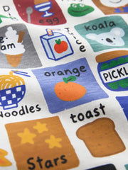 White Alphabet Long Sleeve Graphic T-Shirt (3mths-7yrs)