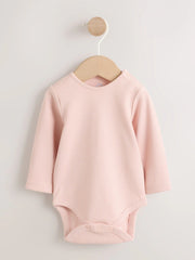Denim Spot Baby Pinafore Long Sleeve Bodysuit And Tights 3 Piece Set (0mths-2yrs)