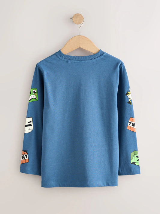 NEXT - NCNYF-Jersey Tops-Blue Minecraft
