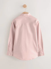 Light Pink Single Oxford Shirt (3-16yrs)