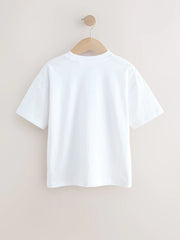 NEXT - White NASA Short Sleeve T-Shirt (3-16yrs)