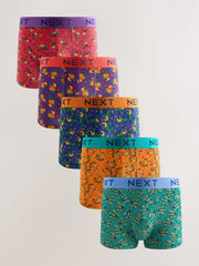 Fun Bright Mexican Animals 5 Pack Hipster Boxers