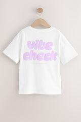 SS GRPH VIBE CHECK |WHITE