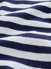 NEXT - Navy/White Stripe Daisy Pocket T-Shirt (1.5-16yrs)