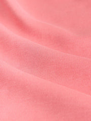 Pink Oversized Boxy Heavyweight Interlock T-Shirt