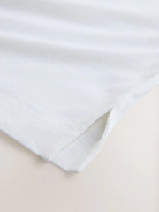 White Boxy Sequin Heart T-Shirt (3-16yrs)