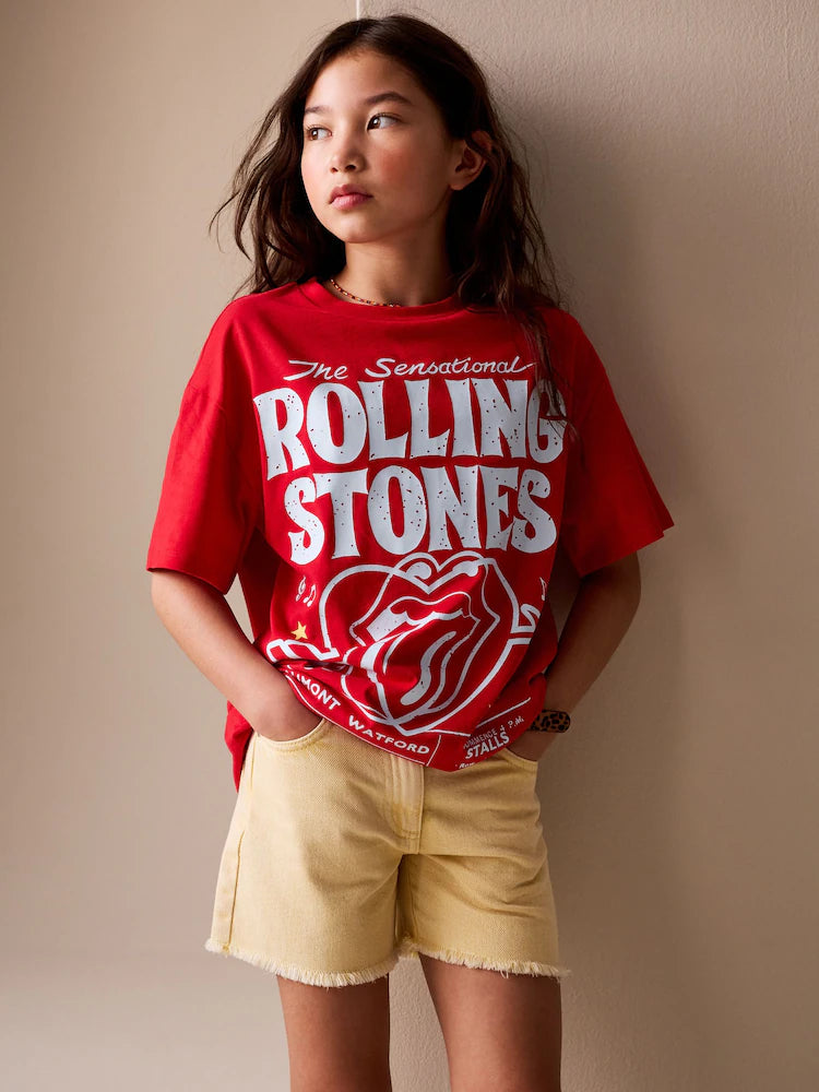 NEXT - Red The Rolling Stones Band T-Shirt (3-16yrs)