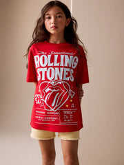 NEXT - Red The Rolling Stones Band T-Shirt (3-16yrs)