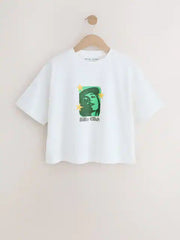 White Billie Eilish Graphic T-Shirt (3-16yrs)