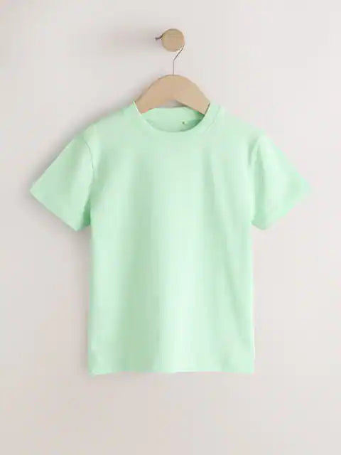 Green Pastel Regular Fit Short Sleeve T-Shirt (3-16yrs)