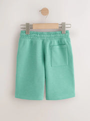 Mineral Green Regular Fit Basic Shorts (3-16yrs)