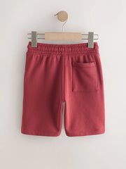 Berry Red Regular Fit Basic Shorts (3-16yrs)