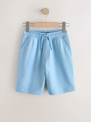 Light Blue Regular Fit Basic Shorts (3-16yrs)