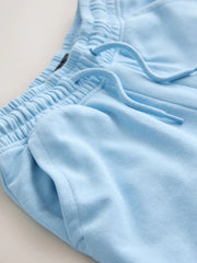Light Blue Regular Fit Basic Shorts (3-16yrs)