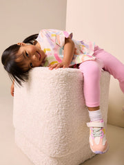 NEXT - Rainbow Short Sleeve Peplum T-Shirt (3mths-7yrs)