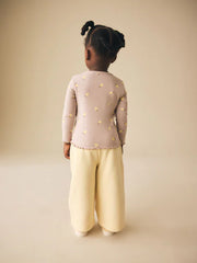 NEXT - NCNMD-Lightweight Tops-Neutral Lemon Print Rib