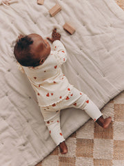 NEXT - Ecru Hearts Baby Top and Leggings Set 2 Piece (0mths-2yrs)