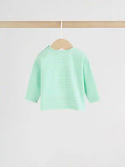 Green Long Sleeve Tops and Trousers Baby 2 Piece Set (0mths-2yrs)