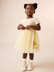 Yellow Duck Tutu Skirt Dress