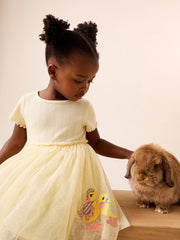 Yellow Duck Tutu Skirt Dress