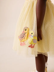 Yellow Duck Tutu Skirt Dress