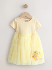 Yellow Duck Tutu Skirt Dress
