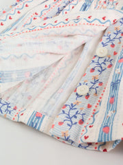 White Strawberry Baby Woven Top and Trousers Set 2 Piece (0mths-2yrs)