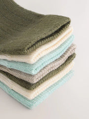 Green Baby Socks 7 Pack