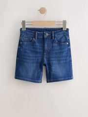 Dark Blue Single Denim Shorts (3-16yrs)