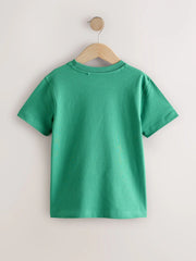 Green Stag Regular Fit Short Sleeve T-Shirt (3-16yrs)