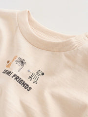 Monochrome Safari Baby Top and Leggings Set 2 Piece (0mths-3yrs)
