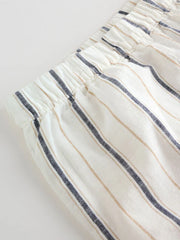 Neutral Stripe Sweat Top and Trousers Baby Set (0mths-2yrs)