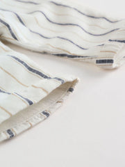 Neutral Stripe Sweat Top and Trousers Baby Set (0mths-2yrs)