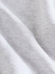 Grey Colour block Hooded Baby Sweat Romper (0mths-3yrs)