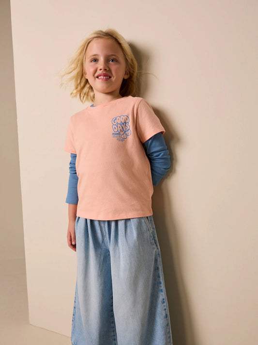 Orange Good Days T-Shirt